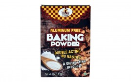 Yellow Crumb Aluminum Free Baking Powder   Pack  43 grams